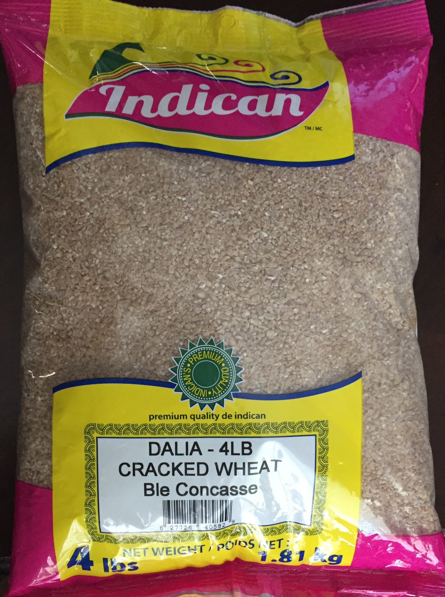 Cracked Wheat - Dalia - 4LB - Indican