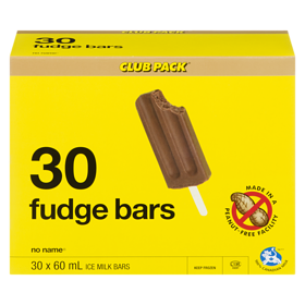 NO NAME CLUB PACK Fudge Bars, Club Pack (30x60mL)