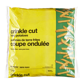 NO NAME Fried Potatoes, Crinkle Cut (2 kg)