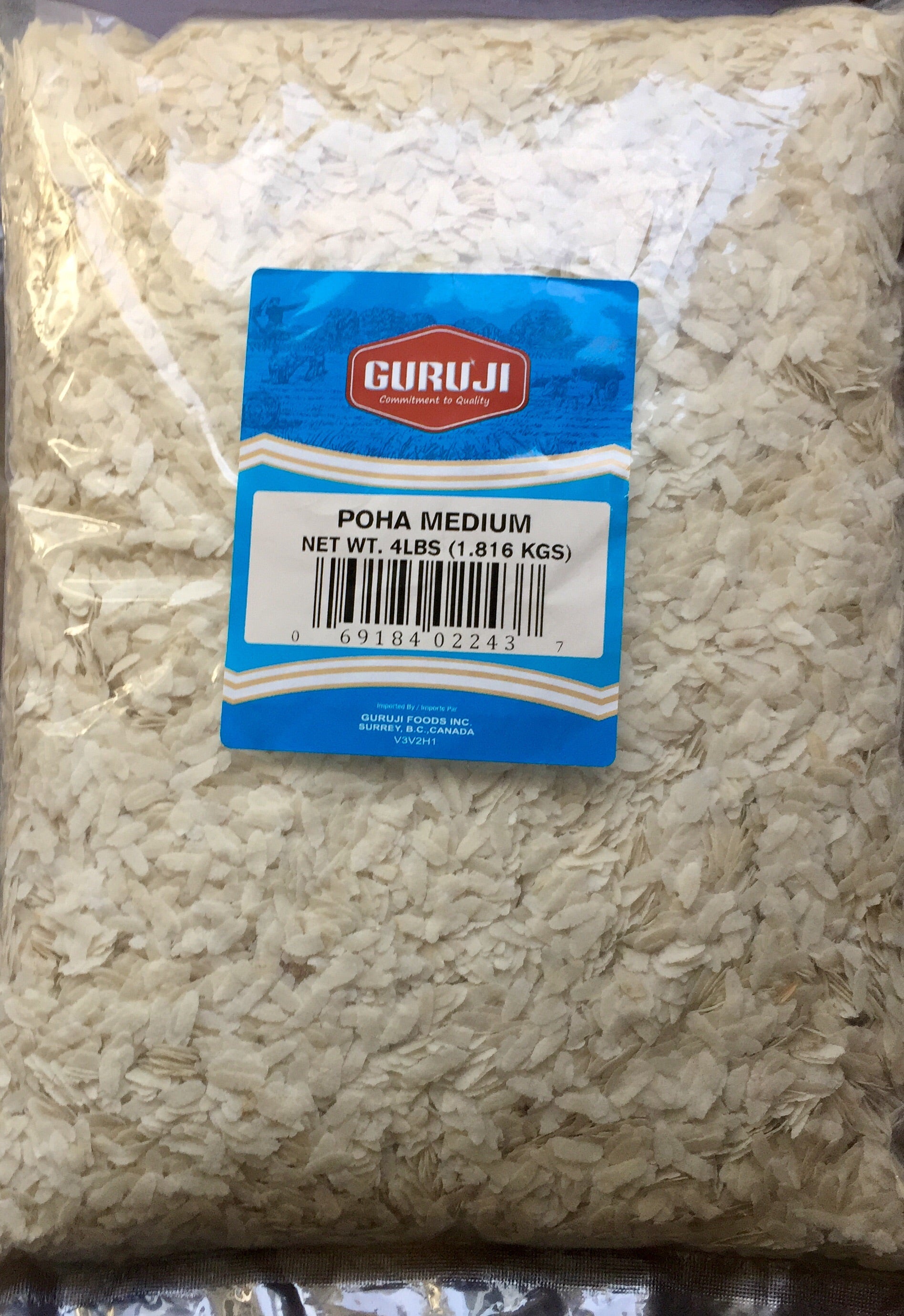 Medium Rice Flakes - 4lb
