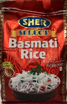 Select Basmati Rice - 10 lb - Sher