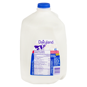 DAIRYLAND Skim Milk (4 L) -punjabigroceries.com