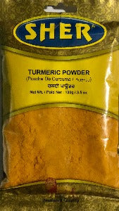 TURMERIC POWDER - 100gm - SHER