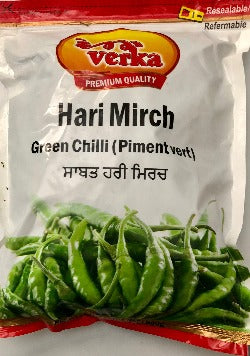 Green Chilli - Frozen - 800g - Verka