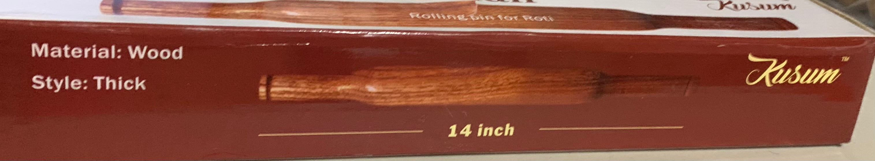 Punjabi Wooden Rolling Pin for Roti 14inch
