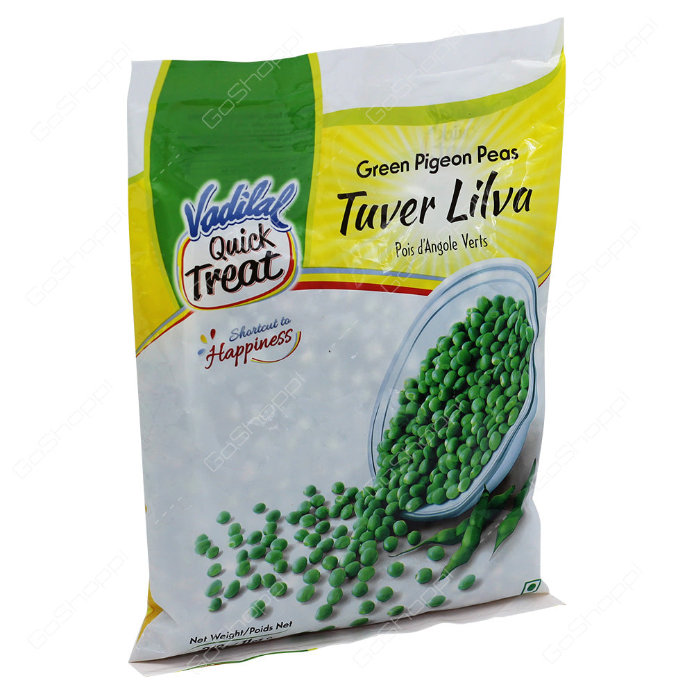 Vadilal Frozen tuver lilva (Shelled green pigeon peas) 312g