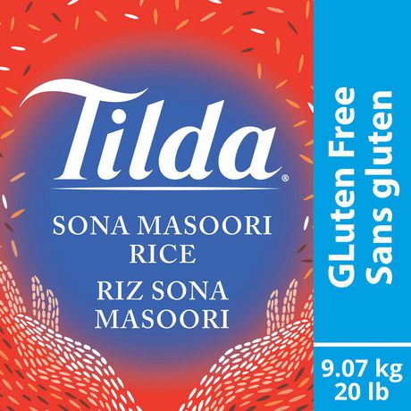 TILDA Sona Masoori Rice- 20 lbs (9.07 kg)