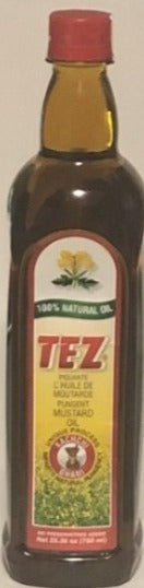 Mustard oil - Kachchi Ghani - 750ml - TEZ
