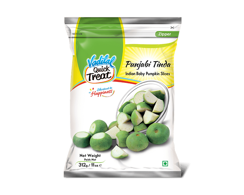 Vadilal Frozen punjabi tinda (Indian baby pumpkin slices) 312g