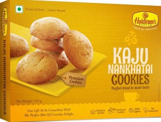 KAJU NANKHATAI COOKIES - 250g - Haldiram's