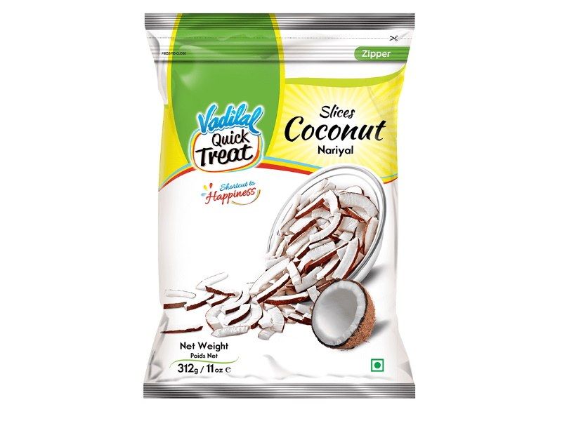 Vadilal Frozen coconut slices 312g
