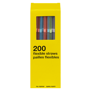 NO NAME 8 Flex Straws 200Ct