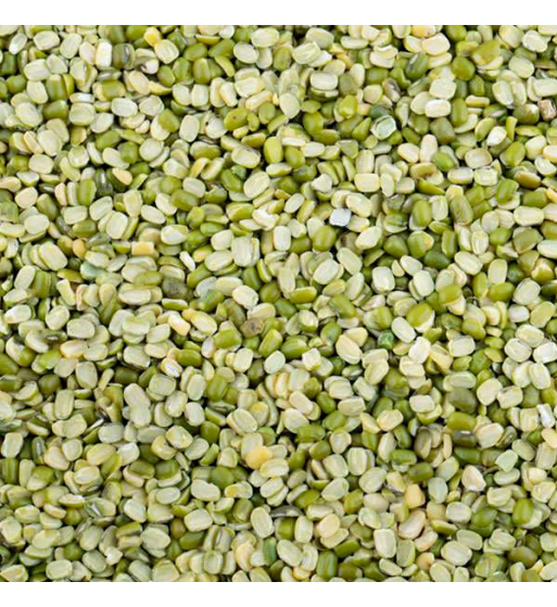 Moong Dal Chilka - Split Mung Beans - 2 lb. - Sher