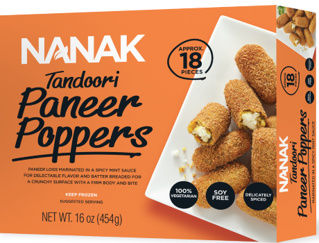 Nanak Tandoori Paneer Poppers-454g