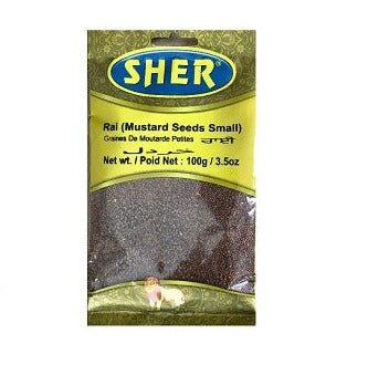 RAI MUSTARD SEEDS - 100gm - Sher