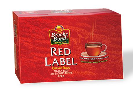 Brooke Bond Red Label Tea Bags - punjabigroceries.com