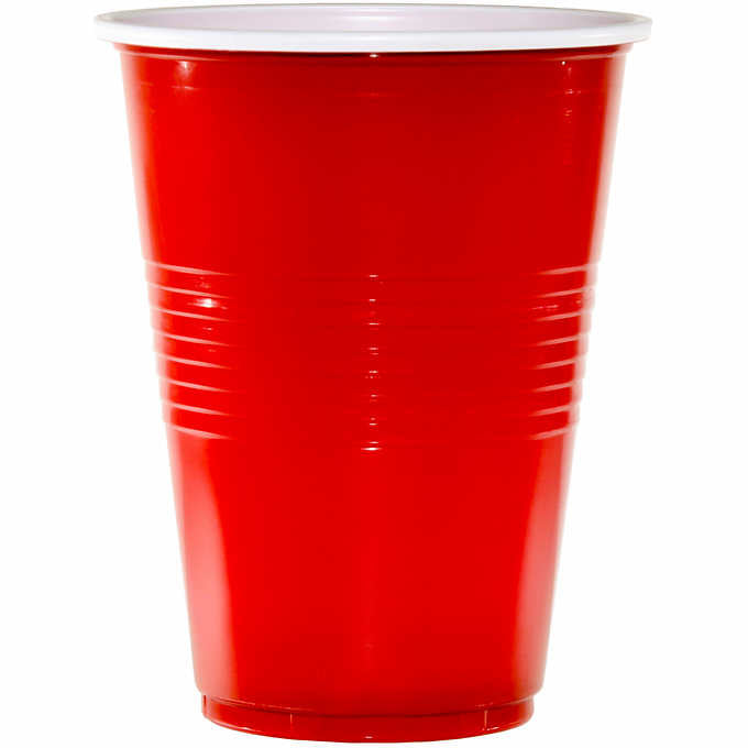 RED PLASTIC CUP - Punjabi Groceries