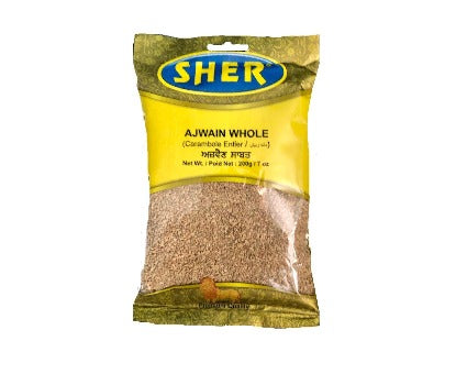 Ajwain Seeds Whole - 200gm - Sher