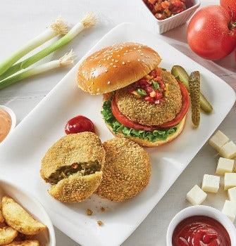 Veggie Burger Patties - 640gm - Nanak