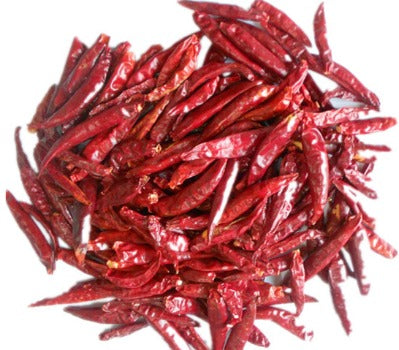 Red Chilli Peppers - Whole Dried - 200 g - Quality