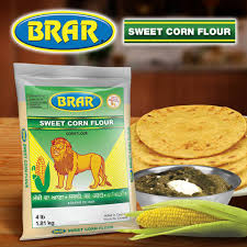 BRAR - SWEET CORN FLOUR - MAKKI DA ATTA - 4 LB. - punjabigroceries.com