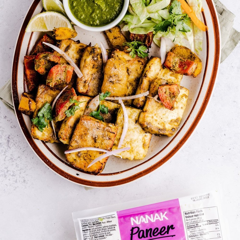 GRILLED PANEER  IN THE AIR FRYER