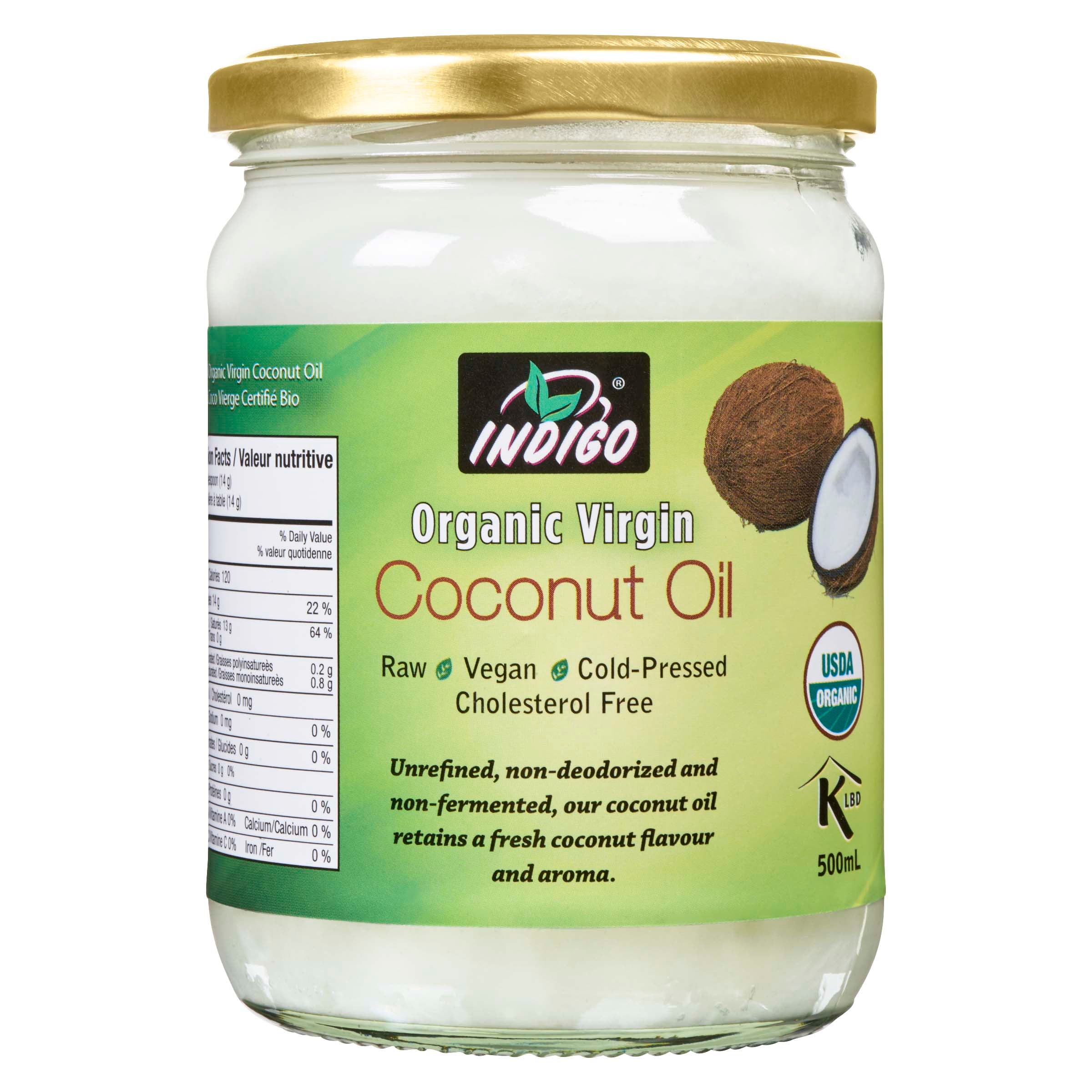 Organic virgin coconut oil 500 ml