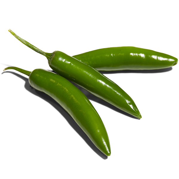 Serrano peppers per lb