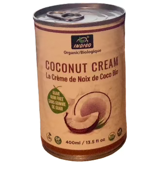 COCONUT CREAM -  400ml - INDIGO