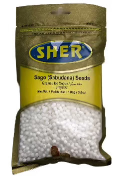 Sabudana - Sago Seeds - 100gm - Sher