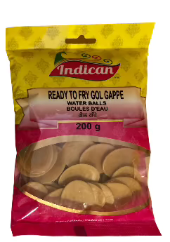 Ready To Fry Gol Gappe - 200 gm - Indican