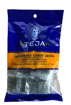 Green AAM PAPAD CANDY - 200 g - Teja