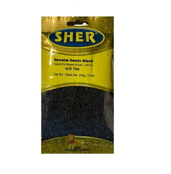 Sesame Seeds Black - 100 gm - Sher