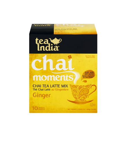 Instant Ginger Tea - 10 sachets - Tea India