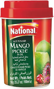 National Hot Punjabi Mango Pickle 1 Kg