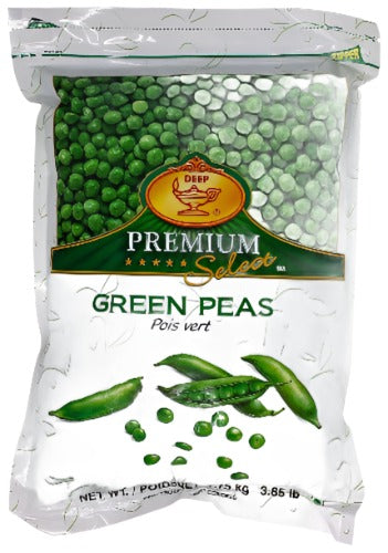 Green Peas - Frozen - Family Pack - 3.85 lbs. - Deep