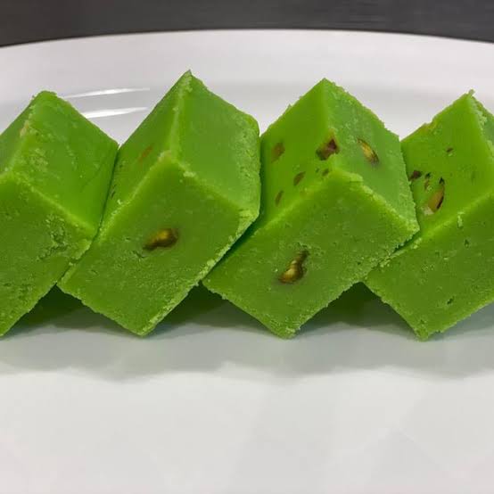 Green Burfi (The Sweet Shop)