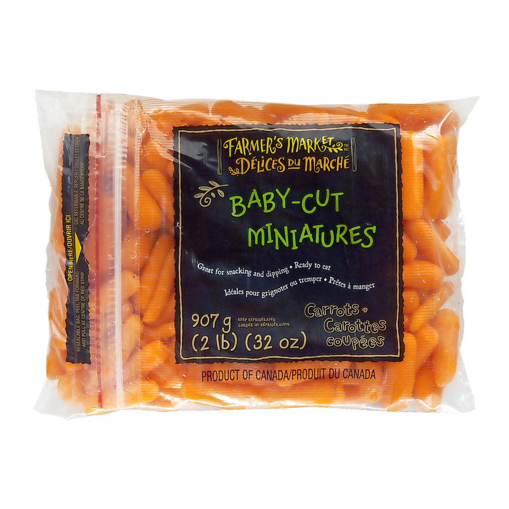 FARMER'S MARKET Mini Carrots 2 lb bag-punjabigroceries.com