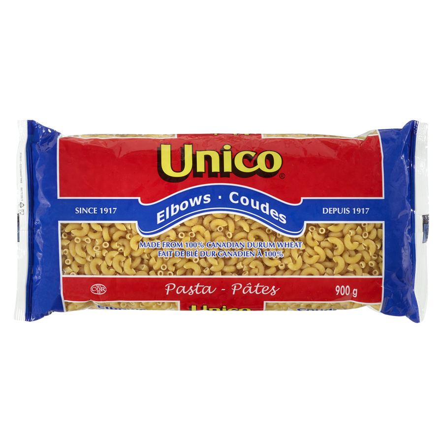 UNICO Pasta, Elbows 900 g