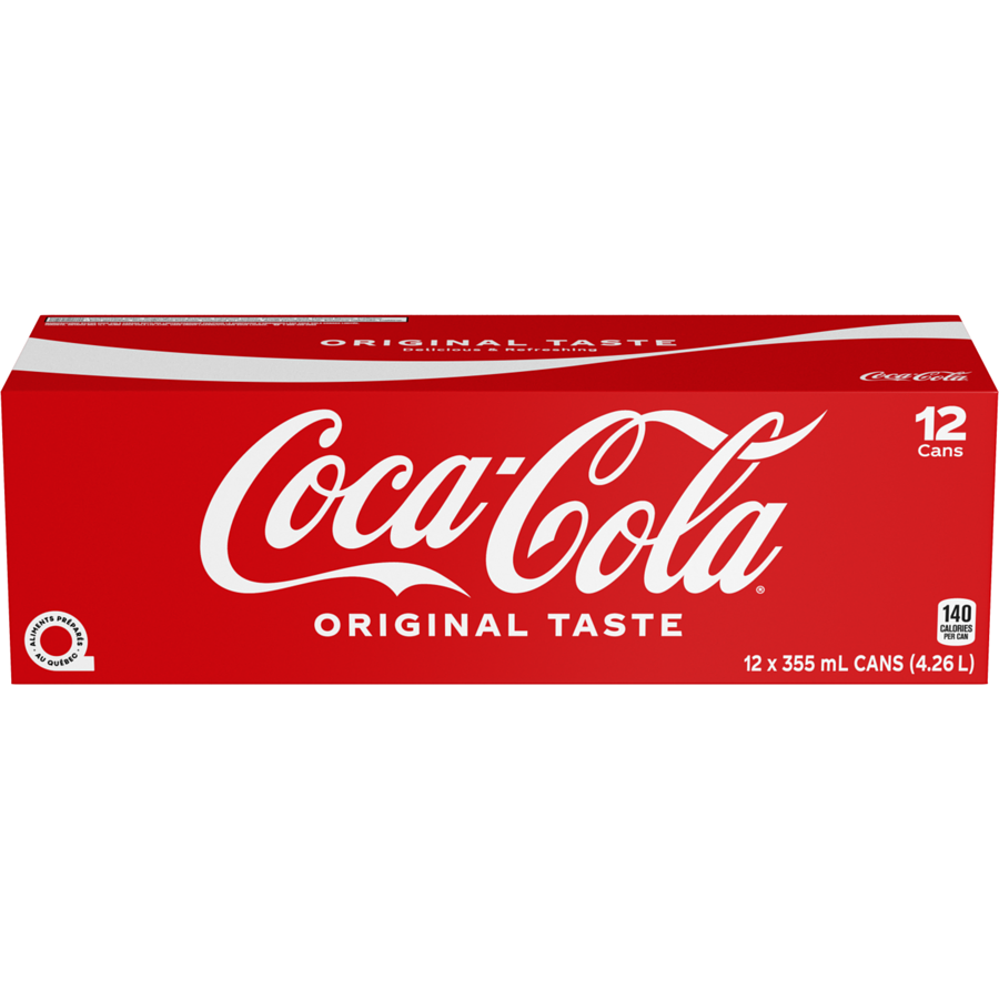 Coca Cola - 12X355ml ( Env. & Dep. Fee Included )