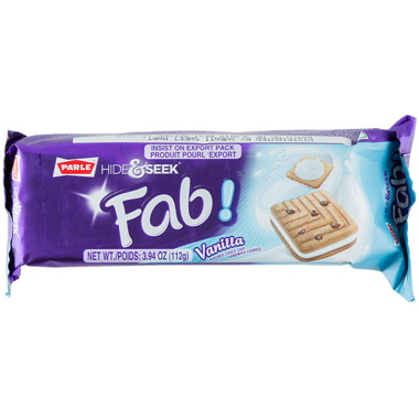 PARLE  Hide & Seek Fab Vanilla Cookies (112 g)