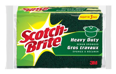 Pack of 3 - Scotch-Brite® Heavy Duty Scrub Sponge