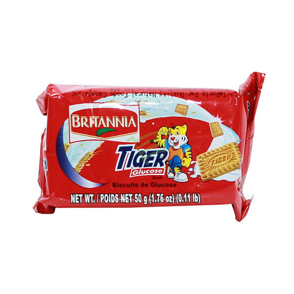 BRITANNIA  Tiger Glucose Biscuit (50 g)-punjabigroceries