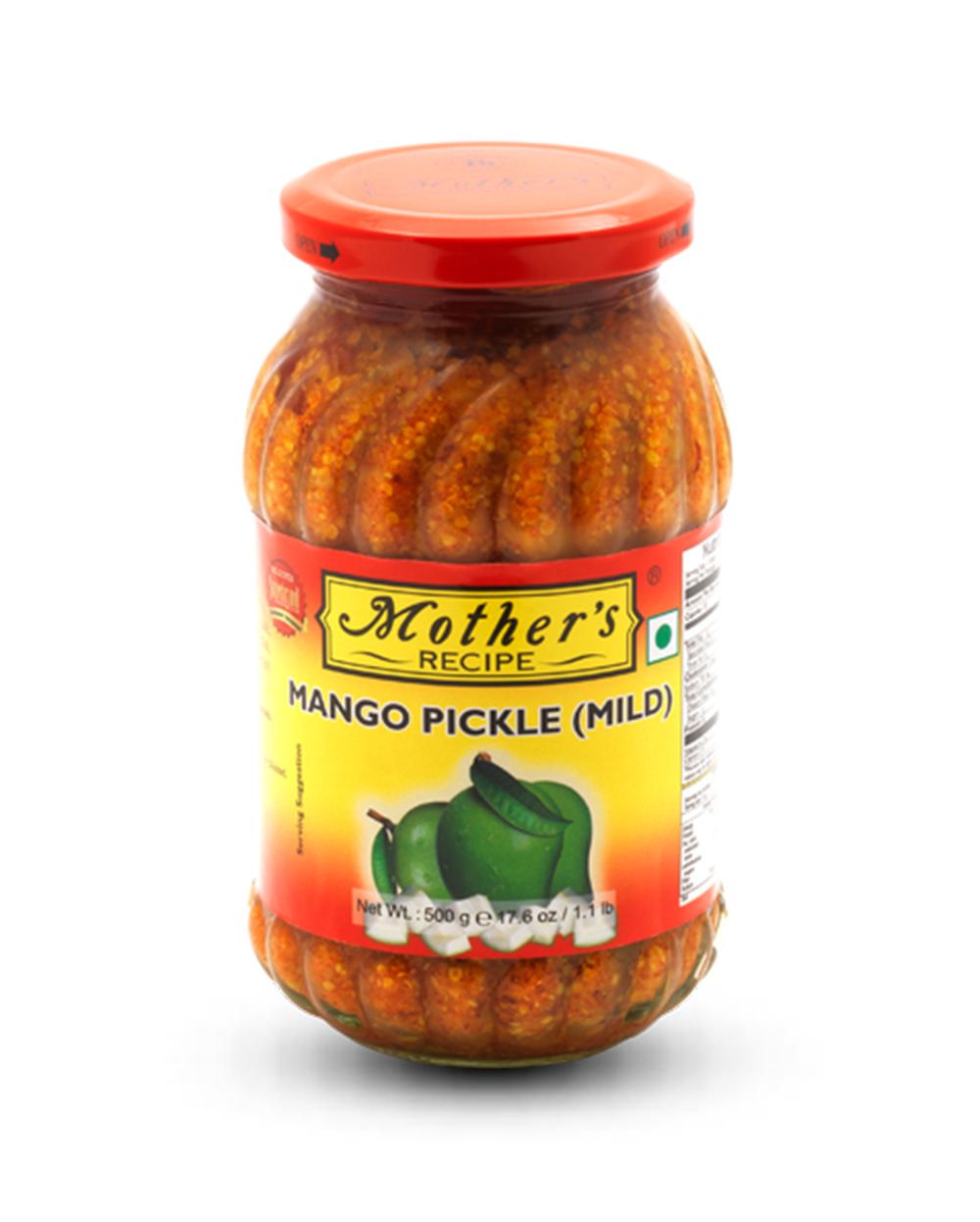 Mother's Recipe Mango Pickle - Mild - 500g