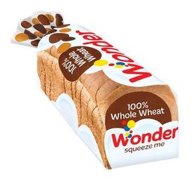 Bread - 100% Whole Wheat - Wonder - 570 gm - punjabigroceries.com