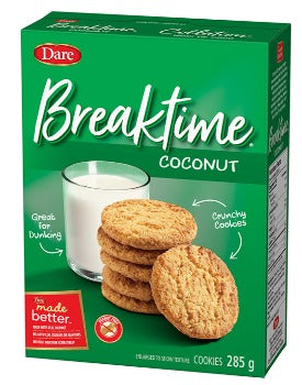 Breaktime Coconut  Crunchy Cookies - Dare  - 285g
