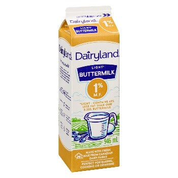 Buttermilk - Light -  1% M.F.  - 946ml - Dairyland