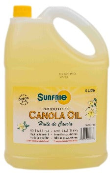 CANOLA OIL - SUNFRIE - 4 Lt