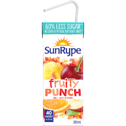 Fruity Punch - Fruit Juice - SunRype - 200ml