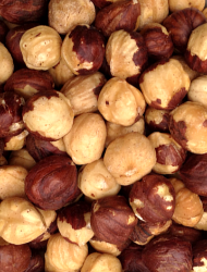 Hazelnuts per 100g